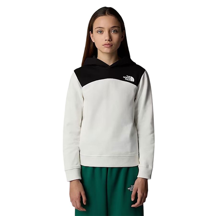 Felpa con cappuccio Back Logo dalla vestibilità ampia da bambina The North Face | NF0A89HCQLI